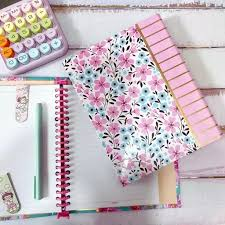 تصویر 2 از کلاسور گل دار طبیعت وحی گرفته نگهداری برگه آرامش دهنده